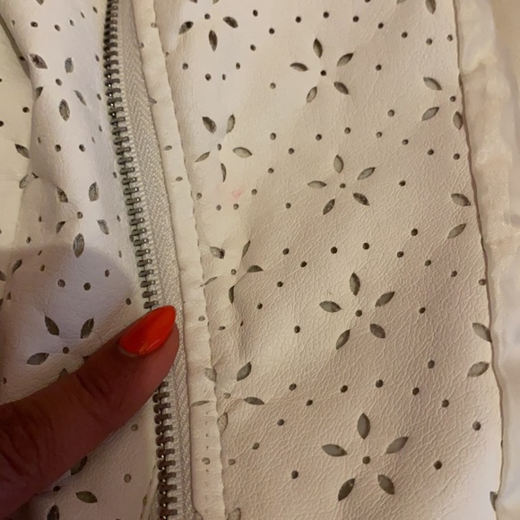 ✨ME JANE leather white jacket - Picture 8 of 11